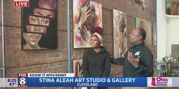 Stina Aleah on Fox 8 News stina aleah on fox 8 news